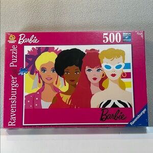 Ravensburger Barbie 60th Anniversary 500 Piece Puzzle Sealed NEW!